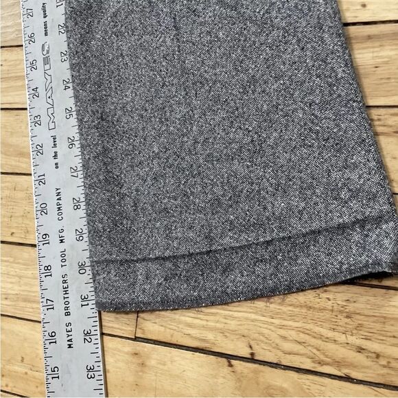 ANN TAYLOR Stretch Gray Wool Tweed Dress Pants Womens 6 Pro Office Career VTG 6 - Picture 13 of 16